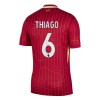 Oficiální Fotbalový Dres Liverpool Thiago 6 Domácí 2024-25 pro Muži